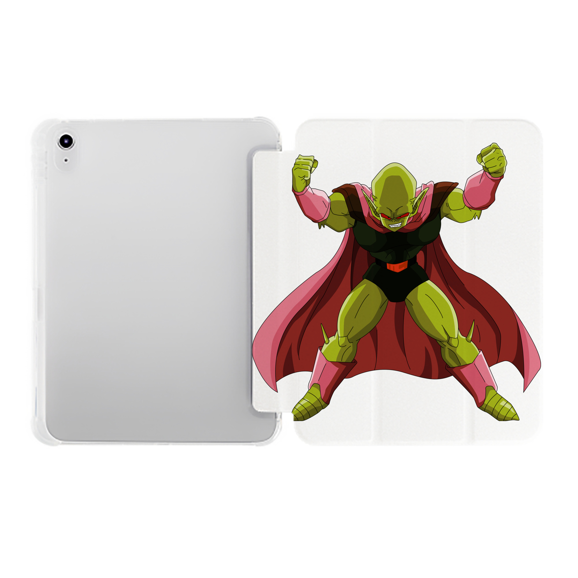 （画像用） ドラゴンボール DRAGON BALL IPad ケース ペン収納付き 三つ折りスタンド PUレザー×シリコン 対応機種9.5/10.5/10.9インチ